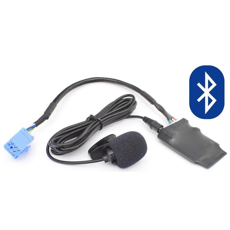 Fiat Punto Grande Evo Bluetooth Carkit Bluetooth Audio Muziek streaming  AD2P Aux kabel adapter - autoradioauxkabel